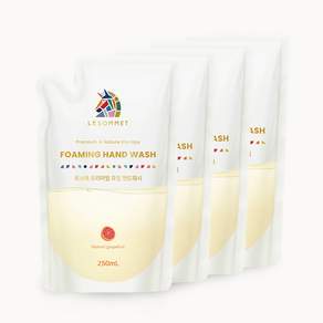 르소메 프리미엄 포밍 자몽향 거품 세균 제거 손세정제 손소독제 핸드워시 리필 250ml