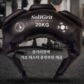 솔리그릿 전신 심폐근력운동 불가리안백 무소음 홈트기구