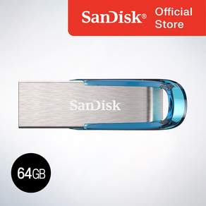샌디스크 USB 메모리 Ultra Flair 울트라 플레어 USB 3.0 CZ73 트로피칼블루