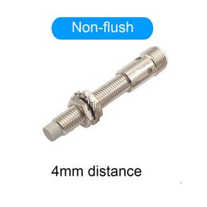 Cloweit 원통형 금속 접근 스위치 IP65 M8 인덕턴스 근접 센서 NPN PNP DC10-30V 4 핀 M12 커넥터 LJ8A3 시리즈