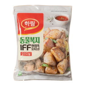 동물복지 IFF 한입쏙 닭가슴살 오리지날 500g