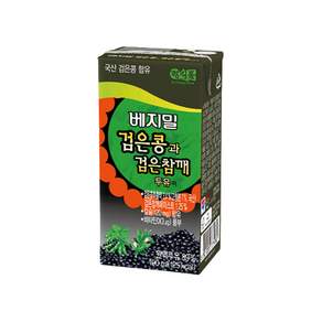 베지밀 검은콩과검은참깨 190ml x 72팩