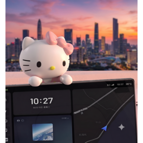 산리오 차량 스크린 장식 피규어 노트북