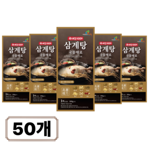 국산 고려 삼계탕재료 한방 백숙재료 100g 티백 닭 오리 약재