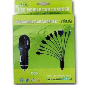 자동차실내용품 자동차용품 스마트폰 케이블 USB 모바일 카충전 SNM C68 79000EA 1EA