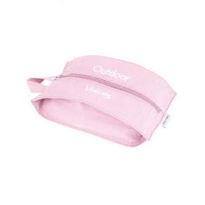 OUTDOOR VOICES LIGHT WEIGHT NYLON POUCH (PINK)