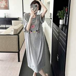 올해브 여름 원피스 빅사이즈 홈웨어 잠옷 파자마