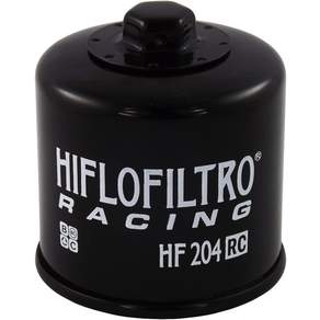 HiFloFiltro HF204RC-4 블랙 고성능 프리미엄 오일 필터 4