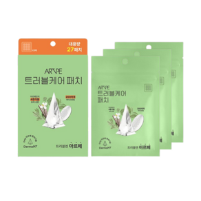 아르페 트러블케어 마이크로팁 패치 1박스 27패치(3파우치x9패치)