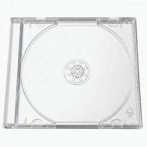 국내산 CD케이스 10mm 쥬얼 10장 시디케이스 공케이스 블랙/투명