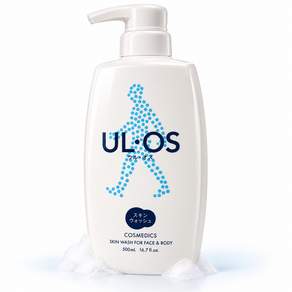 우르오스 스킨워시 남성 얼굴 바디 겸용 올인원 클렌저 500ml 1개
