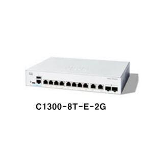 시스코 C1300-8T-E-2G 기가8포트 광2SFP포트 스위치허브 CBS350-8T-E-2G 후속모델