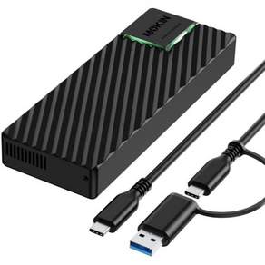 모킨 M.2 NVMe SSD 외장케이스 20Gbps 스페이스블랙