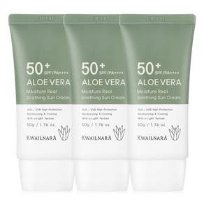과일나라 알로에베라 모이스처 리얼 수딩 선크림 SPF50+ PA++++