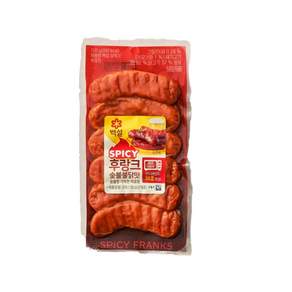 (냉장)[백설]숯불불닭맛후랑크