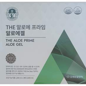 김정문알로에 THE 알로에 프라임 알로에겔 (1000ml X 3병)