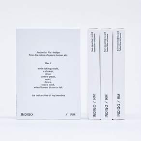 핫트랙스 RM - INDIGO [POSTCARD EDITION] [WEVERSE ALBUMS VER]