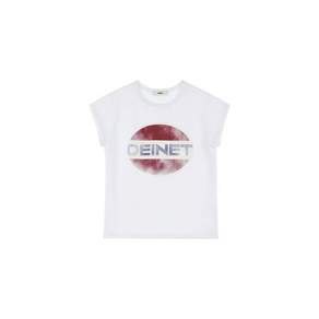 [100%정품] 다이닛 VINTAGE GRAPHIC CROPPED T-SHIRTS IN WHITE