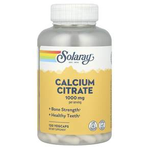 Solaray 칼슘시트레이트 베지 캡슐 120정(캡슐 1정당 250mg)
