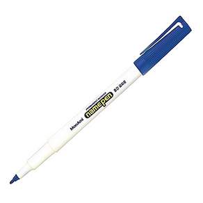 미즈누아 모나미 네임펜 0.5~1.0mm 청 유성마카펜 유성마커 모나미네임펜m 유성펜