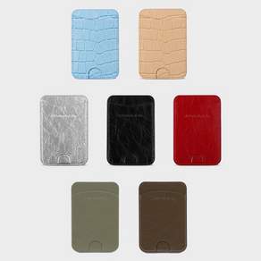 아포아 Magsafe Leather Card Wallet_7color 맥세이프 카드지갑