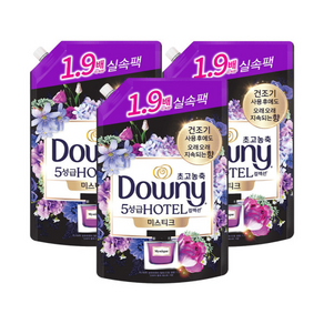 다우니 호텔컬렉션 섬유유연제 미스티크 리필