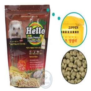 해신잡화점 국산 고슴도치전용사료 900g 고슴도치먹이 고슴도치밥
