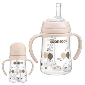 순수아 베이직 빨대컵 추 빨대 240ml