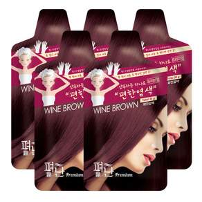 펴난 프리미엄 편한 5분 스피드 새치염색약