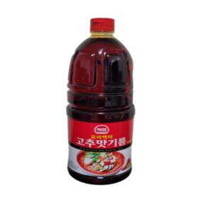 해표 요리백미 고추맛기름