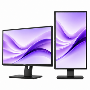 DELL 울트라샤프 U2412M 24인치 IPS 피벗 모니터 광시야각 세로 사무용 듀얼용 중고