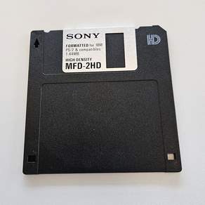 Sony 21MF2HDQDVX DOS/V 3.5 플로피 디스크 (1매)