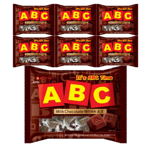 롯데웰푸드 ABC 초콜릿