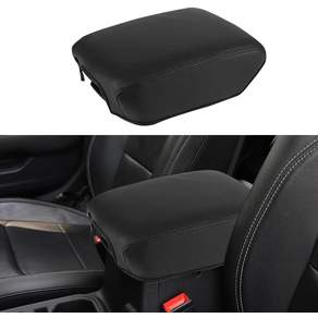 CEBAT 센터 콘솔 암레스트 박스 커버 긁힘 방지 가죽 자동차 중앙 보호 패드 실내 장식 액세서리 Dodge Charger 2011-2023 및 Chrysler 300