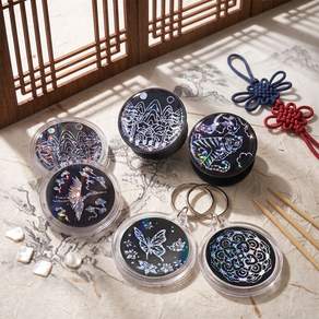 오늘의오브제 DIY 자개 스크래치 공예 굿즈 만들기 KIT (5개입)