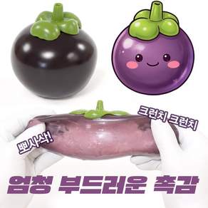 세진 쫄깃 쫄깃 크런치한 망고스틴 슬랑이 스퀴시 말랑이 뽀사삭 말랑이