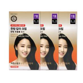 댕기머리 한방칼라크림 염색약