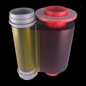보드노 마티카 MC320 프린터 BD32250 컬러 리본 - YMCKO - 250 인쇄물