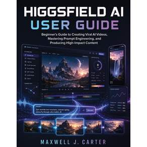 (영문도서)HIGGSFIELD AI User Guide: Beginner's Guide to Creating Viral AI Videos Masterin... Paperback, Independently Published, English, 9798183884302
