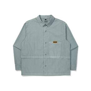 자켓 BQJ K5323LWT81SBL 코다커리 워싱 카라형 셔츠 자켓 S.BLUE