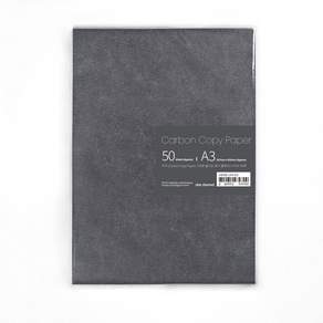 star starred 먹지 (Carbon Copy Paper) 그대로 옮기는 종이 블랙