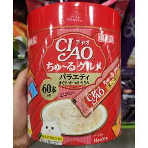 챠오츄르 고양이 구루메 버라이어티 간식 60p
