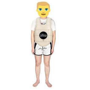 복싱가슴보호대 훈련 트레이닝용 운동 트레이닝 킥복싱복싱 제품 조끼 무에타이 상체보호 갈비뼈 보호조끼 프로텍터 바디트레이너