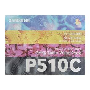 삼성전자 컬러 레이저 프린터 토너 4종 세트 CLT-P510C/TND