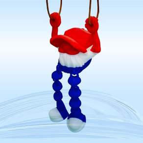 Holiday Themed Vehicle Ornament Plastic Auto Accessory Safe Odorless Car Interior Decoration compat
