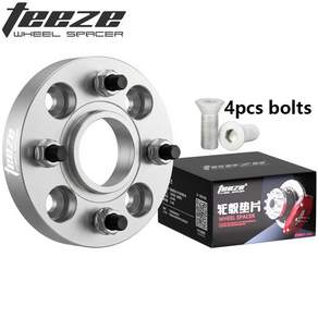 허브스페이스 휠 Teeze For Volkswagen VW Passat B1 B2 B3 B4 PCD 4x100 CB 57.1 M12x1.5 단조 알루미늄 스페이서 허브 어댑터 1개