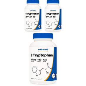 뉴트리코스트 L-트립토판 500mg 캡슐 글루텐 프리