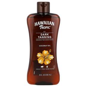 하와이안트로픽 다크 태닝 코코넛 오일 오리지널 236ml(8fl oz)
