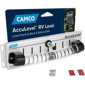 Camco 캠퍼RV AccuLevel 전후 및 좌우 RV 레벨링 기능 설치 간편 25563