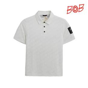 비오비 BOB골프 남성 베이직 퍼포먼스 카라티셔츠 - C5M1TS050 WH